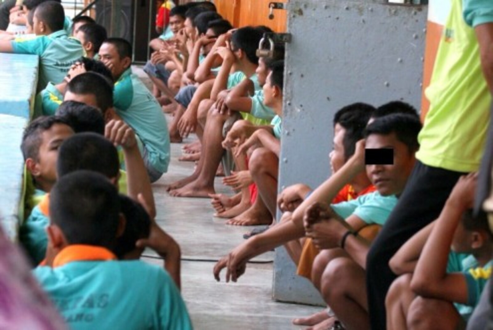 Juveniles in Indonesian prison