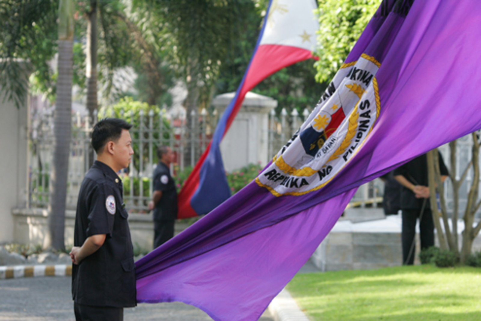 Supreme Court flag in the Philippines
