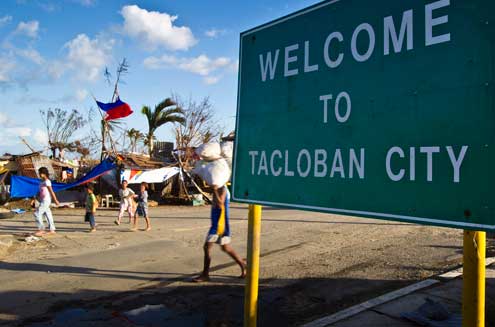 Tacloban after the typhoon