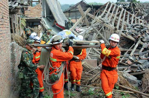 Sichuan Earthquake relief