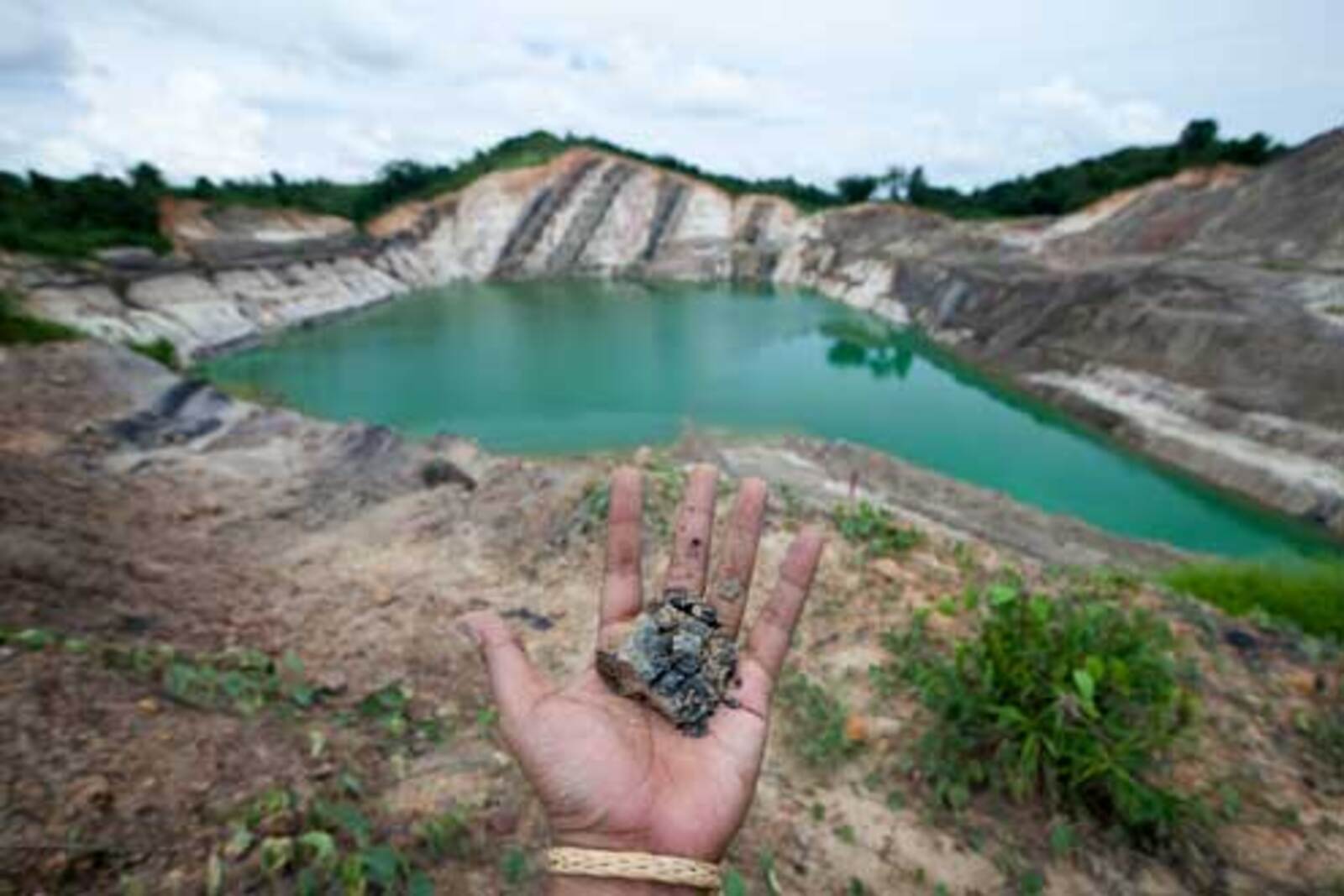 Coal mining in Kalimantan
