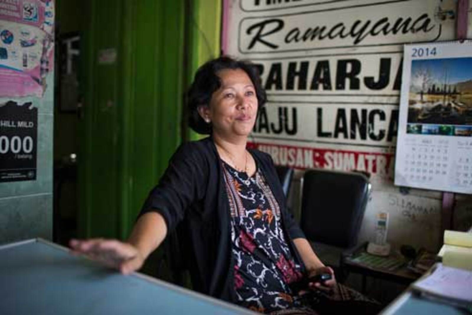 Women business owner in Indonesia